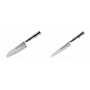 AKCIA 1+1 Santoku nůž Samura Bamboo (SBA-0094), 160 mm + Univerzálny nôž Samura Bamboo (SBA-0023), 150 mm