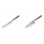 AKCIA 1+1 Nůž na chléb Samura Bamboo (SBA-0055), 200 mm + Santoku nůž Samura Bamboo (SBA-0094), 160 mm