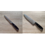 AKCIA 1+1 Kuchynský univerzální nůž Seburo WEST Damascus 130mm + Šéfkucharský nôž Seburo WEST Damascus 220mm